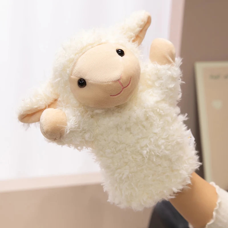 Plush Hand Puppet | Soft Cozy Fabric | 14 Animal Designs | Ages 14 Plus