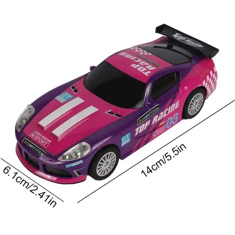 Slot Car Set 1/32 Scale With Police Cars And Tracks - ToylandEU