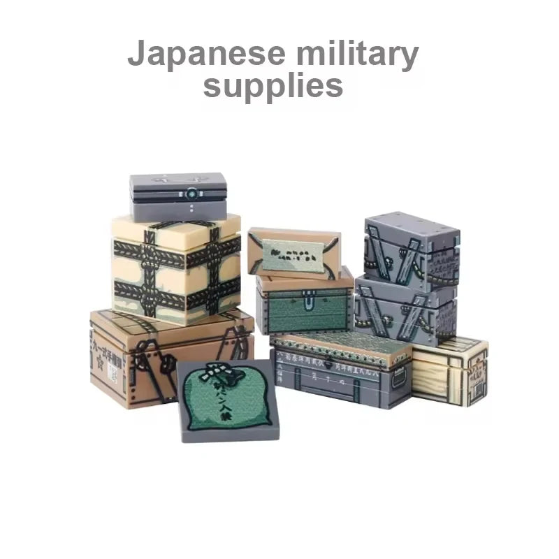 WWII Military Blocks | Compatible With Major Kits | Soldier Figures