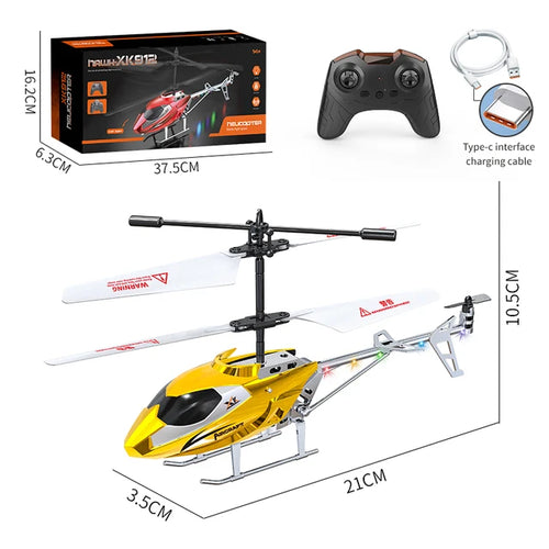 RC Helicopter Remote Control Airplane Mini Drone Aircraft Fall ToylandEU.com Toyland EU