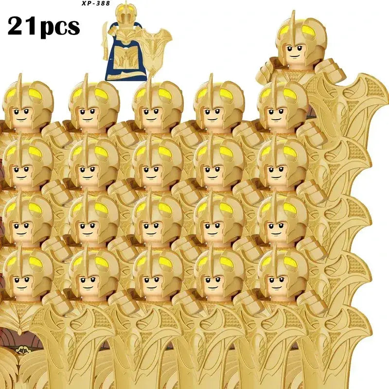Lego Compatible Fantasy Army Building Blocks Figures Set - ToylandEU