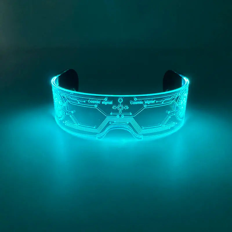 New Party Glasses Luminous Colorful LED Glasses Lighting Up Nightclub DJ Bar Music Dance Party Young Man Children Birthday Gift - ToylandEU