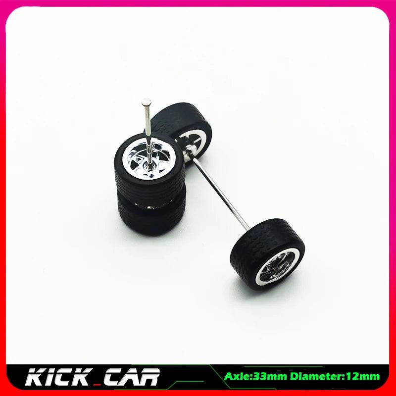 Premium Model Car Wheels With Rubber Tires For Hot Wheels - ToylandEU