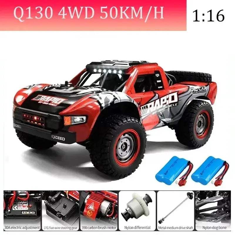 High Speed RC Car With Brushless Motor And Led Lights - ToylandEU