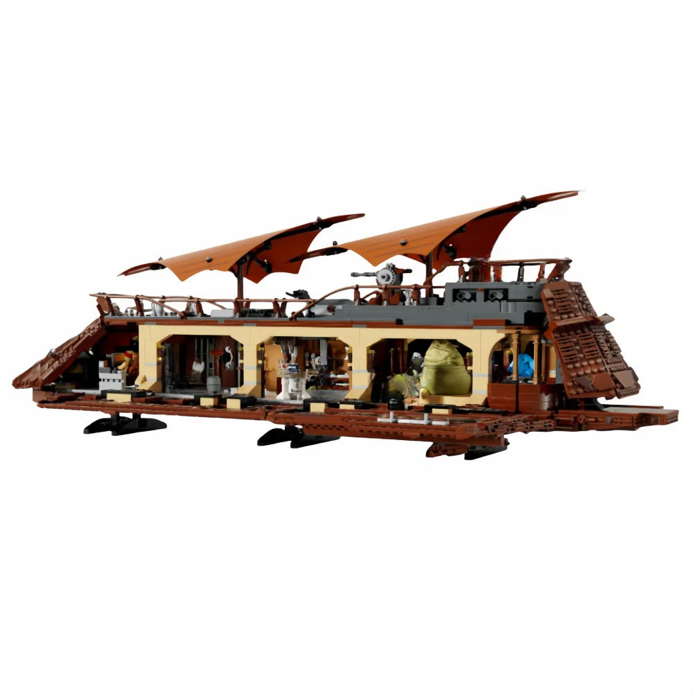 Jabba Barge Building Blocks | 3942 Pcs | Toylandeu™
