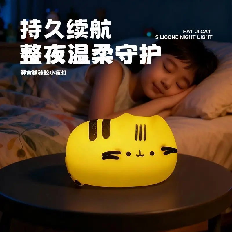 Pusheen Night Light | Glow In The Dark | Kawaii Cat Design | Bedroom Decor