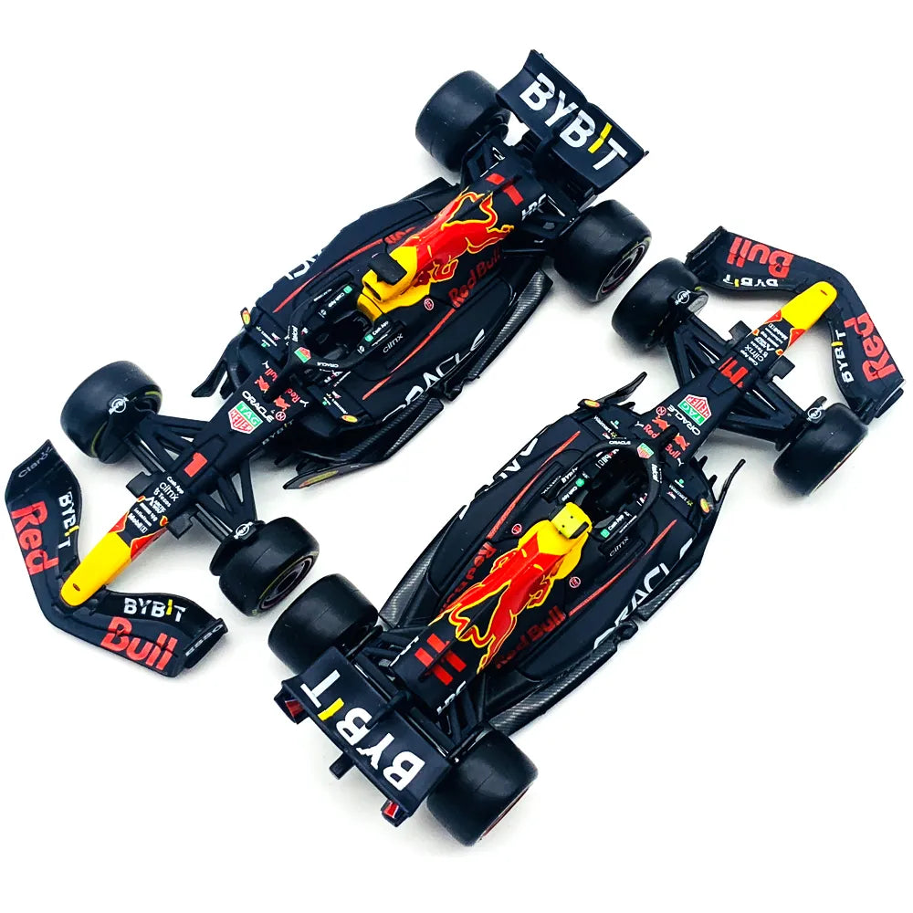 Bburago 1/43 Scale 2022 F1 Red Bull RB18, Ferrari F1-75, and Mercedes AMG W13 Racing Cars Diecast Models - ToylandEU