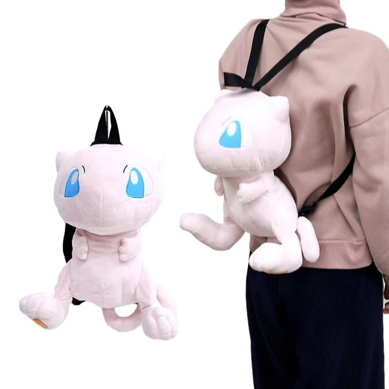 Pokemon Eevee Plush Backpack For Kids, Adorable School Bag