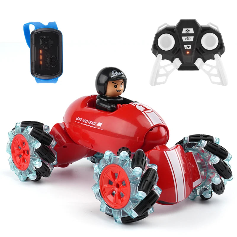 Adaptable Gesture Controlled RC Stunt Car with Watch Remote - ToylandEU