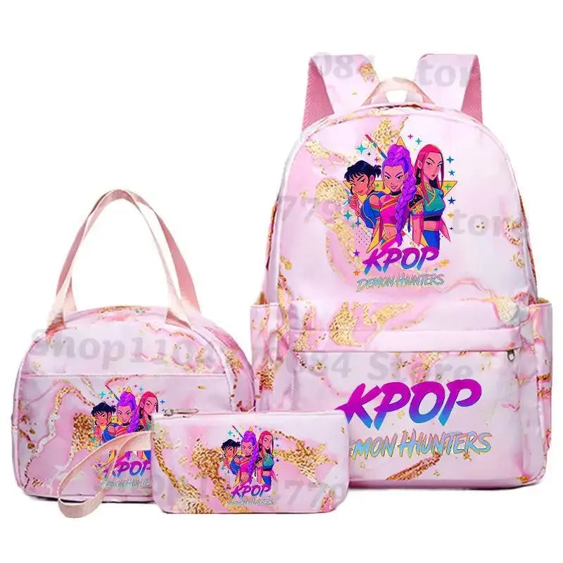 Anime Backpack Gift Set With Lunch Bag And Pencil Case - ToylandEU
