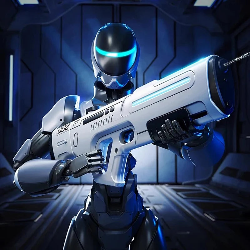 Electric Water Gun With Large Capacity Reservoir For Continuous Play