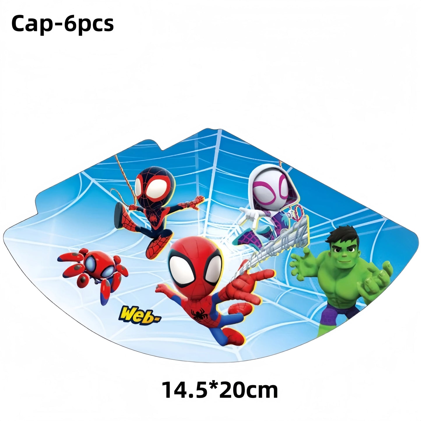 Spider Hero Party Decor | Plates Cups Banner | Balloon Party Favors | Set