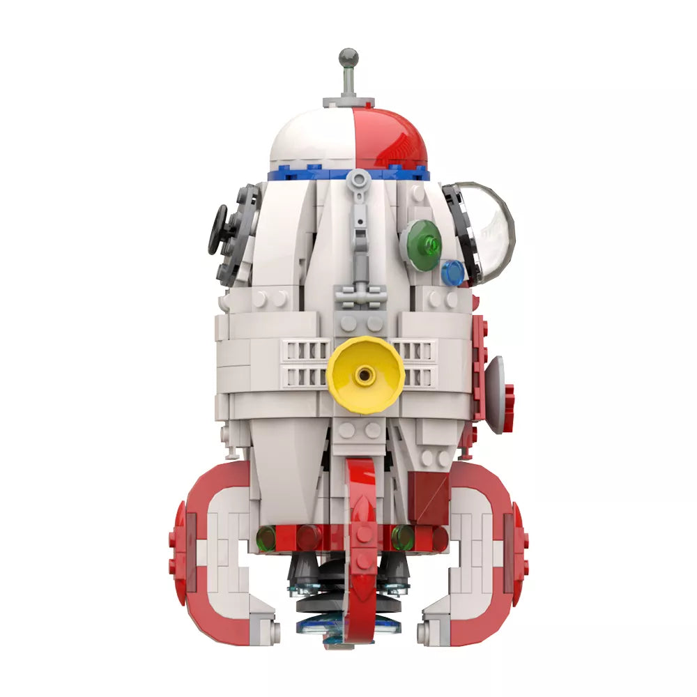 Captain Olimar S.S. Dolphin Rocket Building Blocks Set - ToylandEU