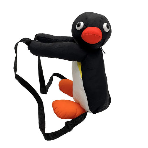 Cute Black Penguin Plush Backpack - 38cm Soft Stuffed Toy ToylandEU.com Toyland EU