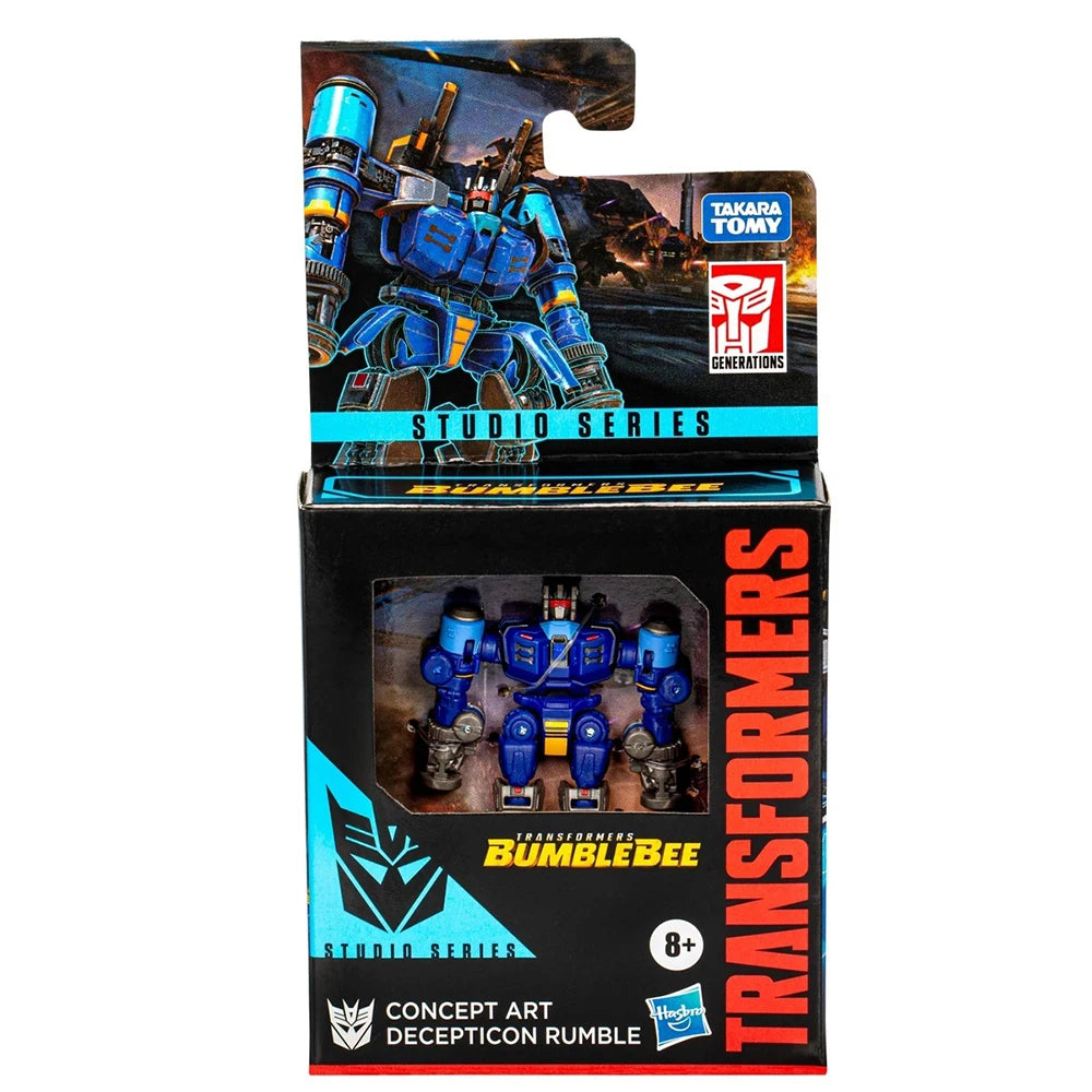 Transformers Figures | Studio Series Core Class | Rumble Frenzy Pair | 9Cm Toy