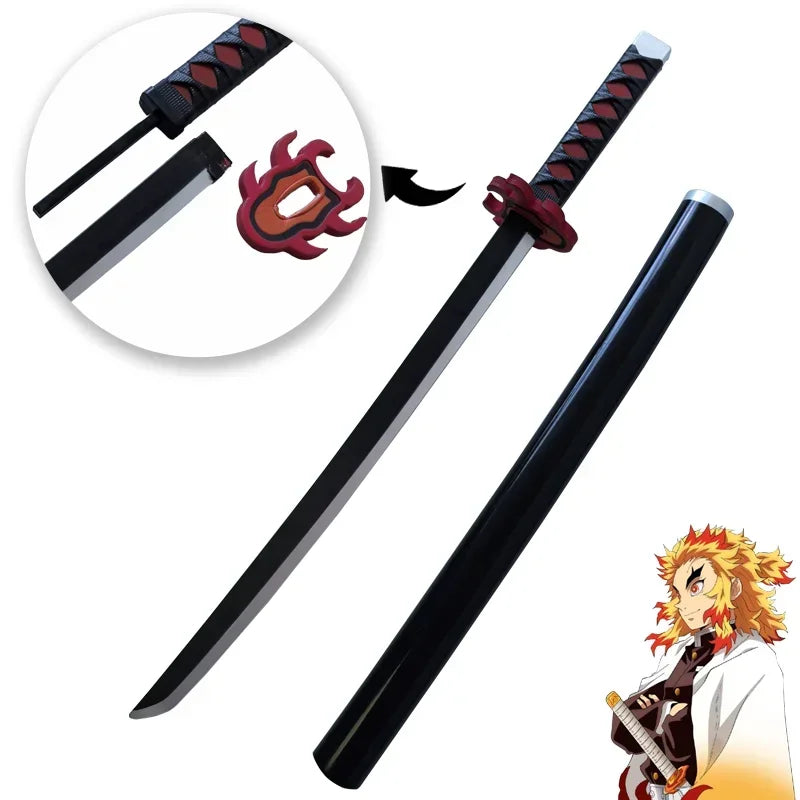 Demon Slayer Katana Sword | 72 Cm Full Length | Eva Foam Material | Anime Prop