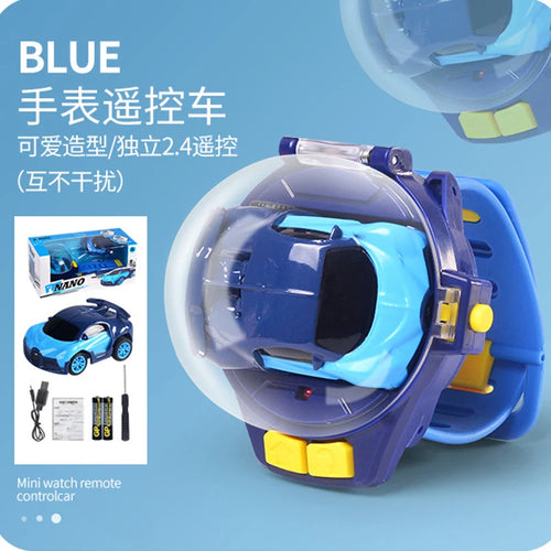 Remote Control Car Watch Mini Cute Wrist Band 2.4GHz Infrared Sensing ToylandEU.com Toyland EU