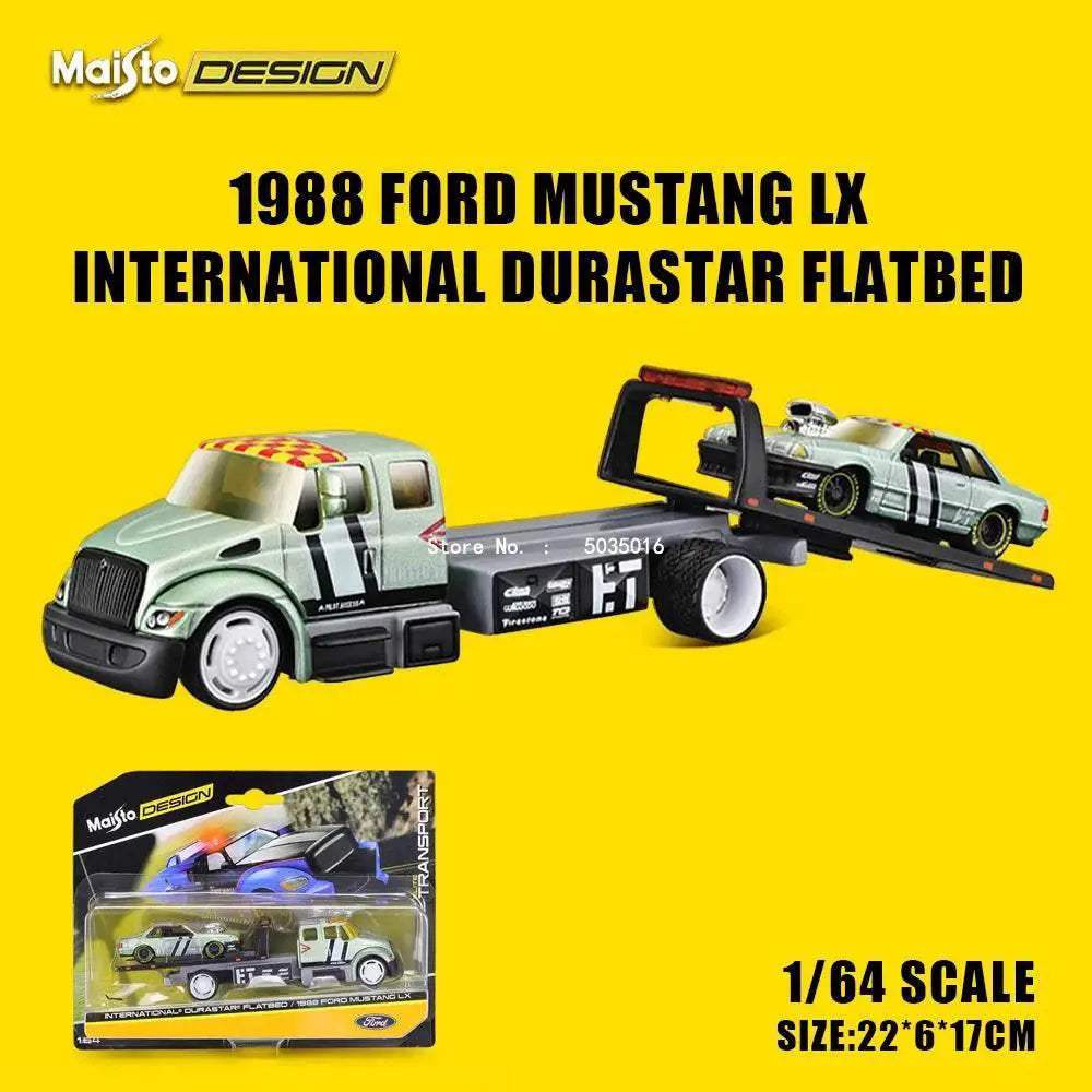 Premium Diecast Car Model Collection Featuring 1988 BMW 3 Series M3 and 1965 Ford Mustang for Enthusiasts and Gift Seekers - ToylandEU