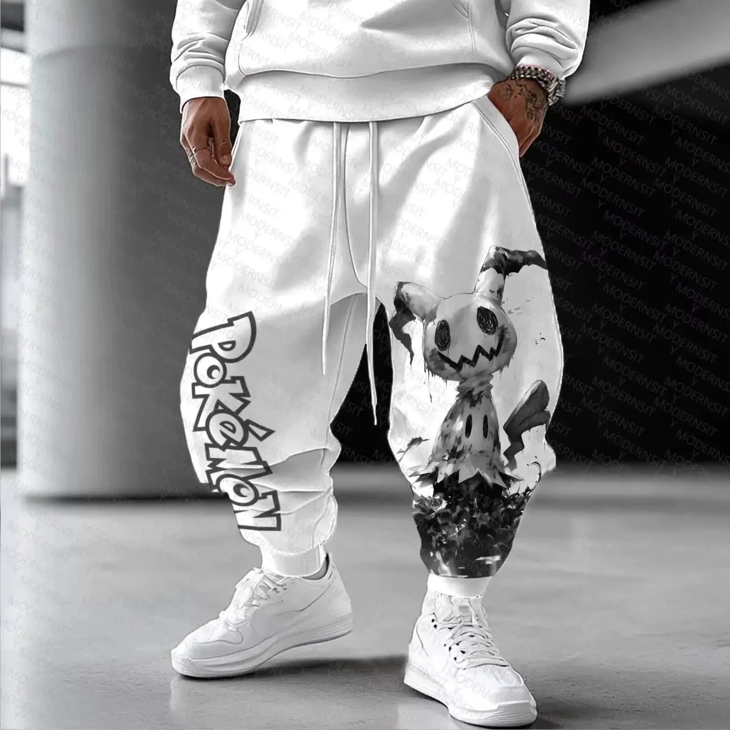 Joggers | Gengar Pokemon Print | Unisex Fit | Sizes XS XL