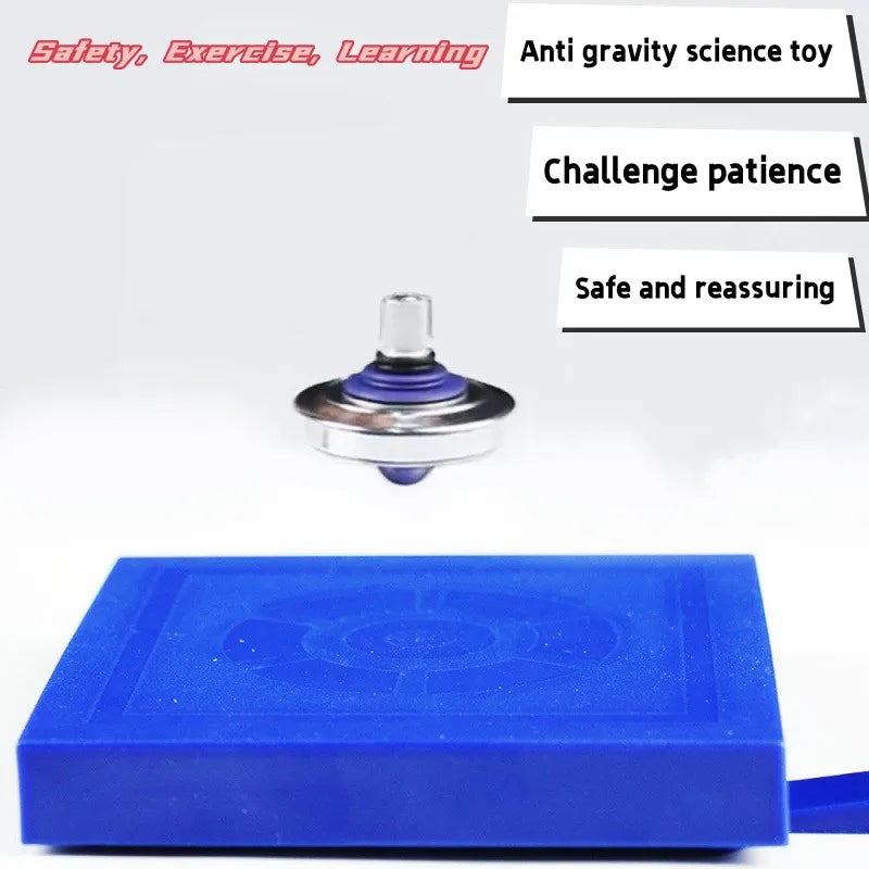 Levitating Magnetic Spinning Top for Creative Kids and Educational Physics - ToylandEU