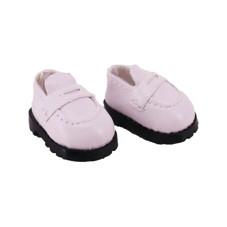 3.8cm Doll Canvas Leather Shoes For Labubu 17cm Doll - ToylandEU