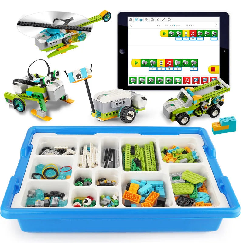 Innovative WeDo 3.0 Robotics Set with Building Blocks, Motors, and Sensors - ToylandEU