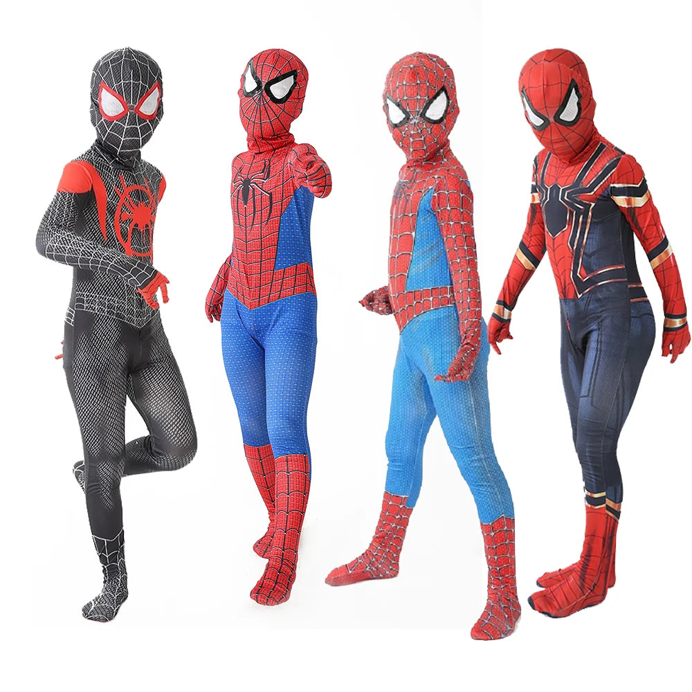 Spiderman Costume | Quick Pull Jumpsuit | Toylandeu™