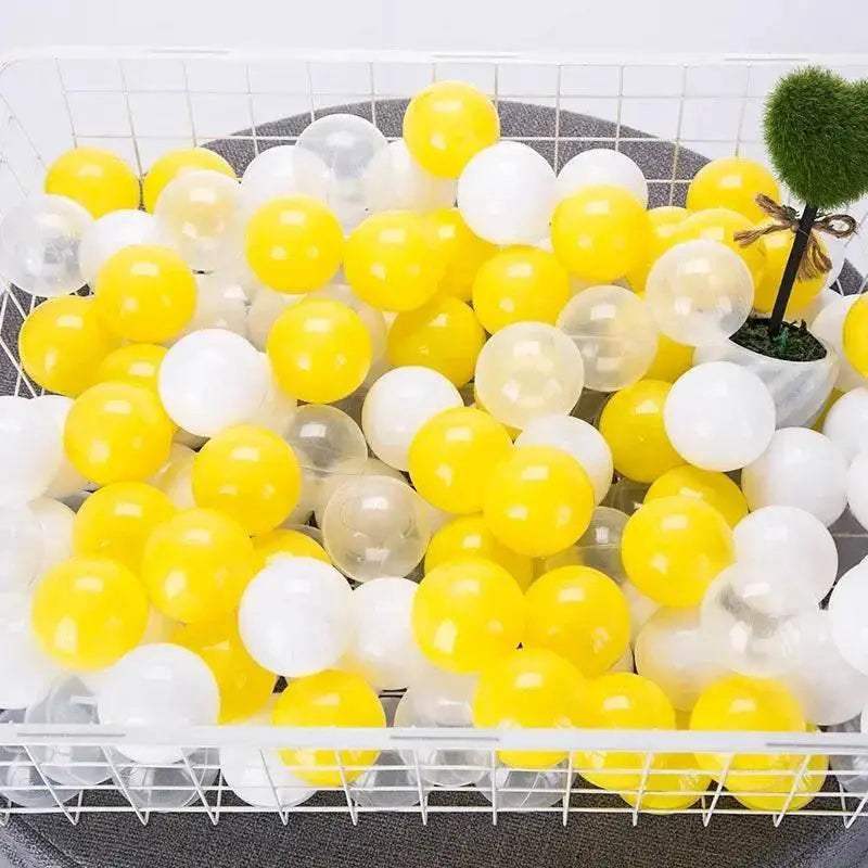 100Pcs Eco-Friendly Colorful Ball Soft Plastic Ocean Ball Gifts - ToylandEU