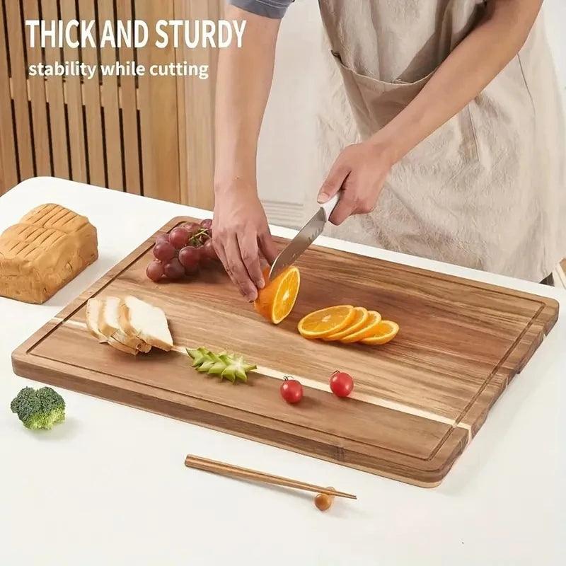 Cutting Board | Beech Walnut Wood | Toylandeu™