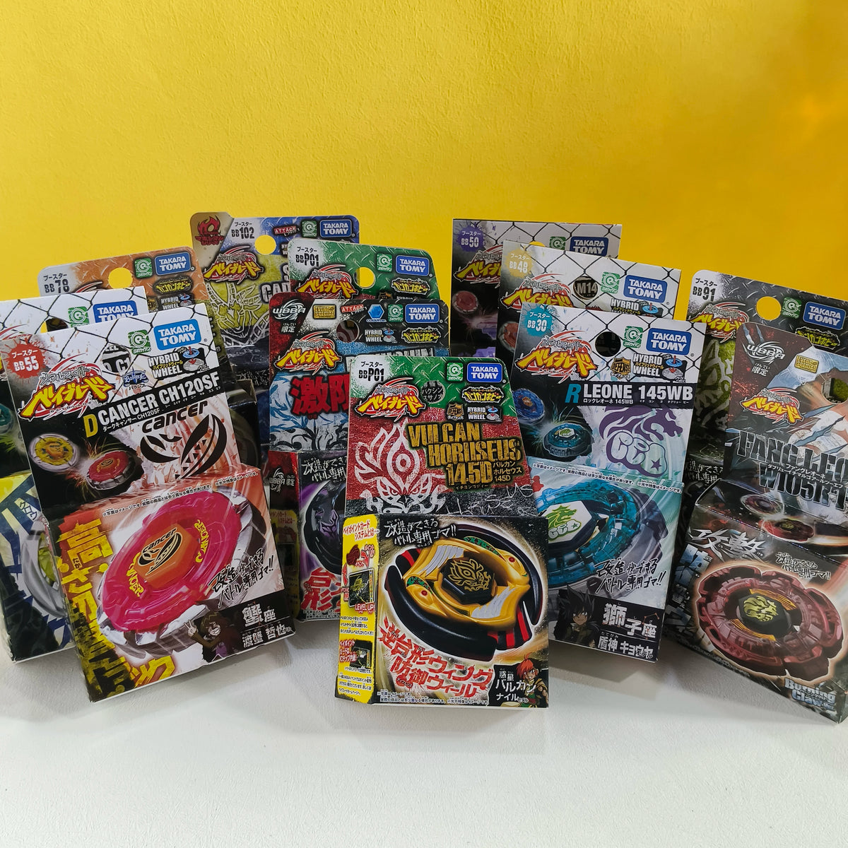 Takara Tomy Metal Beyblade | Rock Leone BB-30 | 145W Wheel Set | Adults