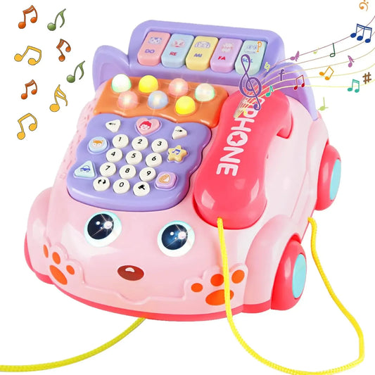Baby Phone Toy With Piano Music For Interactive Play - ToylandEU