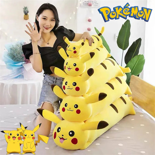 Giant Pikachu Plush Toy - 170cm, Super Cute Anime Stuffed Doll from Japan - ToylandEU