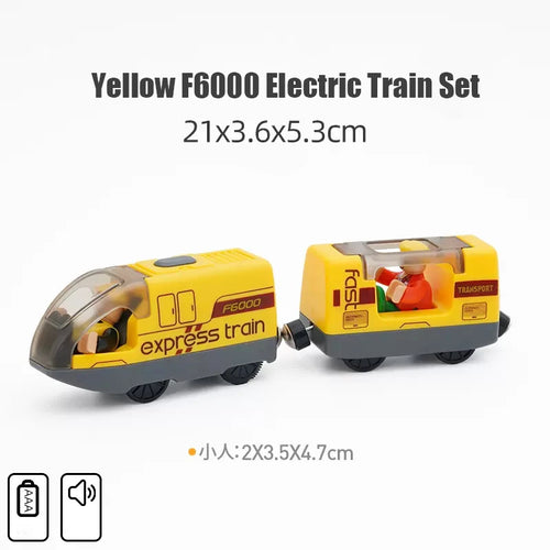 Battery Operated Locomotive Pay Train Set Fit for Wooden Railway Track ToylandEU.com Toyland EU