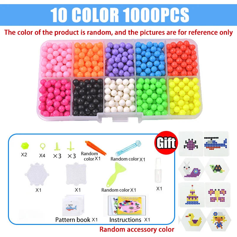 Water Beads Toy Set | DIY Craft Kit for Kids | Educational Puzzle Toys | 14+