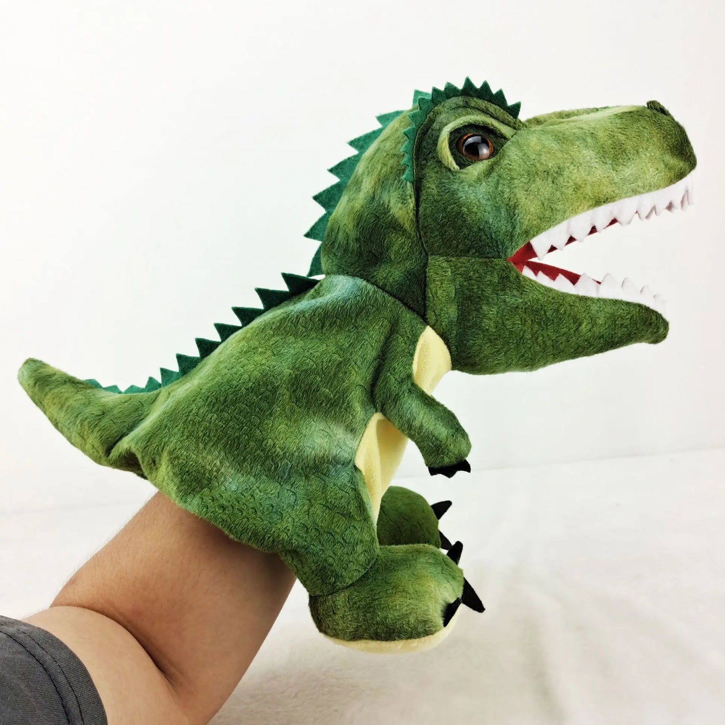 Dinosaur Hand Puppet Plush for Kids and Performances