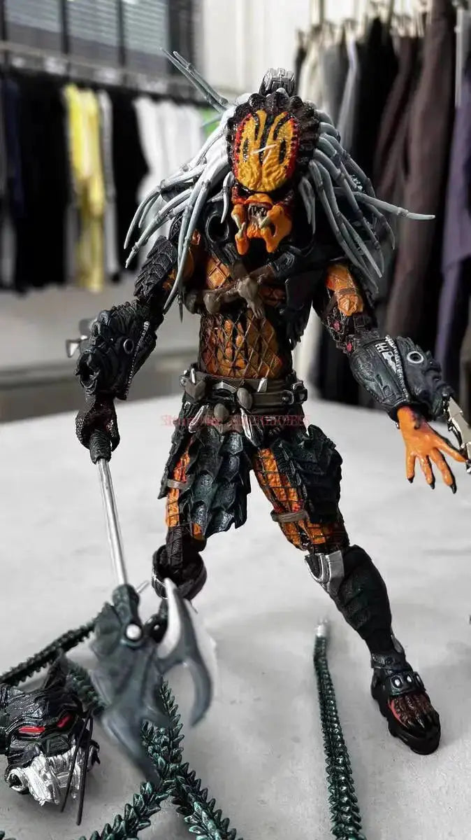 Predator Action Figure Heavy Lost Model Avp Alien Dog Elder Lone Wolf Action Figure - ToylandEU