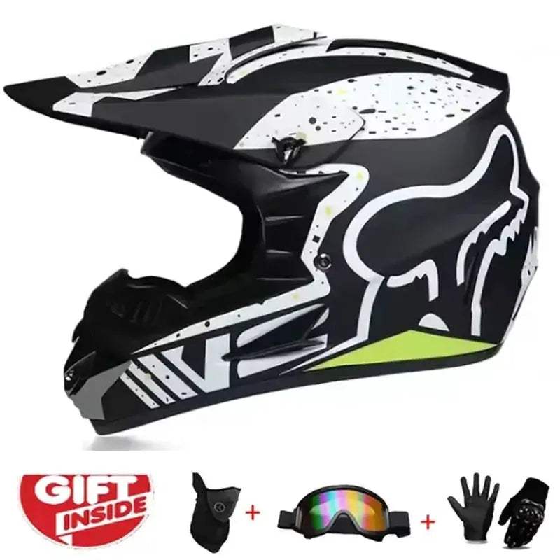 Kids Full Face Motorcycle Helmet With Enhanced Protection - ToylandEU
