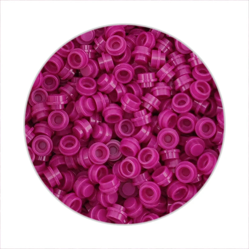 Building Block Plates | 1X1 Round Shape | Lego Compatible | Assorted Pack