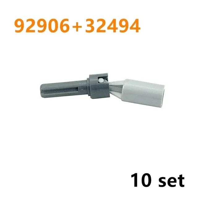 MOC Technical Tire Wheel Cross Hole Set Motorcycle Car Truck Wheels 44309 92402 32019 54120 11957 Construction Building Block - ToylandEU