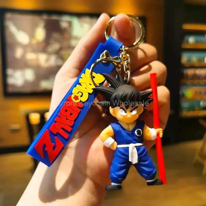 Dragon Ball Z Key Chains Anime Series Car Pendant Keyring Kids Accessories Gifts - CLOUDANIMESTUDIO