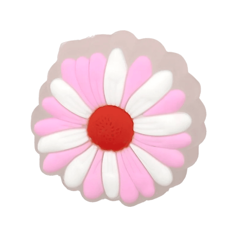 Premium Shoe Charms Pink Led Rainbow Flower For Nurses Moms - ToylandEU