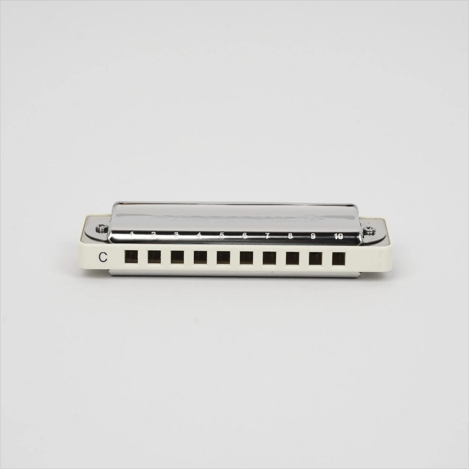 KONGSHENG New Amazing 20 10-Hole Diatonic Harmonica White and Black Toyland EU