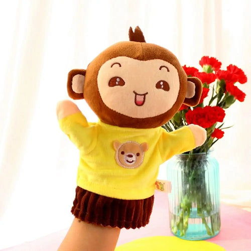 Animal Hand Finger Puppet Plush Doll - Bear and Shark Educational Toys ToylandEU.com Toyland EU