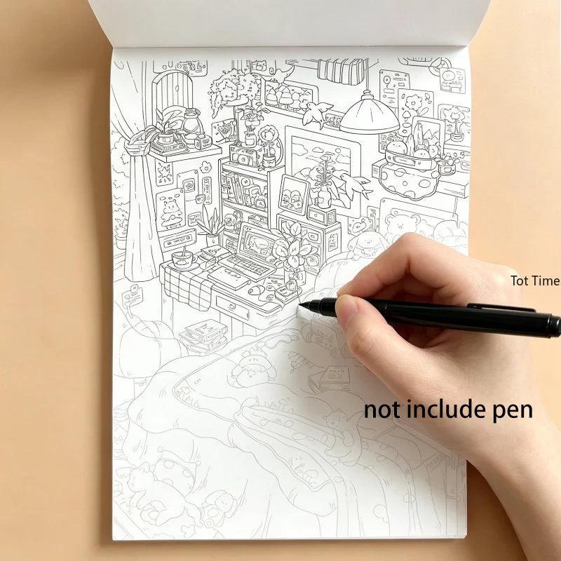Drawing Book | 24 Graffiti Patterns | Toylandeu™