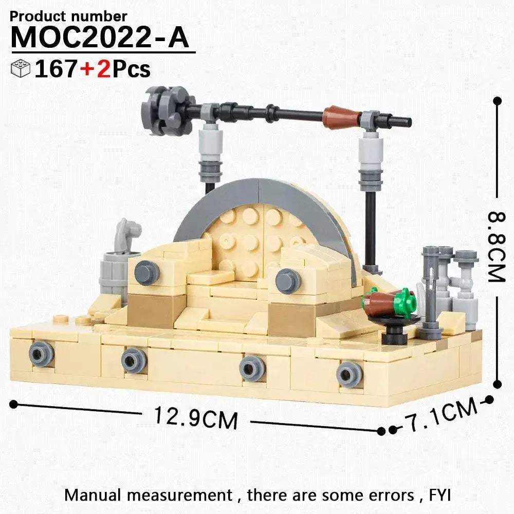 Space War Dueling Arena Building Blocks Set Complete - ToylandEU