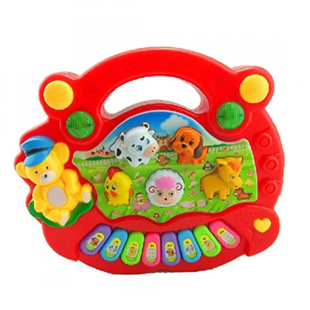 Baby Kids Musical Piano Toys Animal Farm Music Piano Educational Toys - ToylandEU