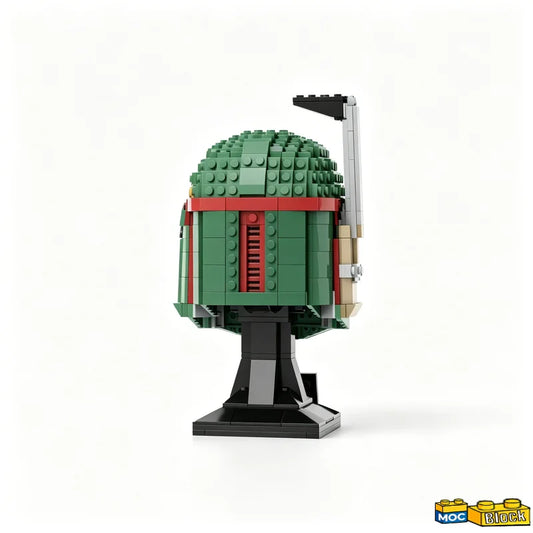 Sci Fi Helmet Blocks | 677 Pcs MOC Kit | Educational DIY | Collectors Display