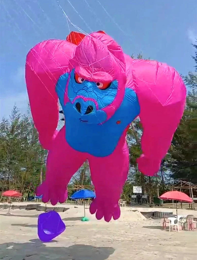 7m Giant Gorilla Kite with Free Shipping and Inflatable Line Laundry - ToylandEU