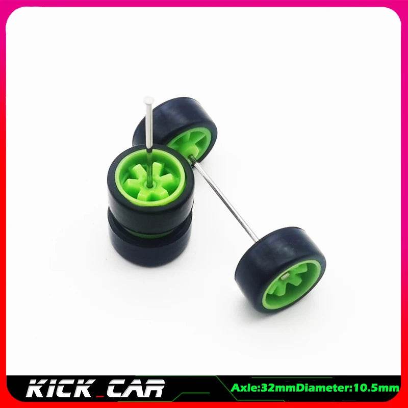 Premium Model Car Wheels With Rubber Tires For Hot Wheels - ToylandEU