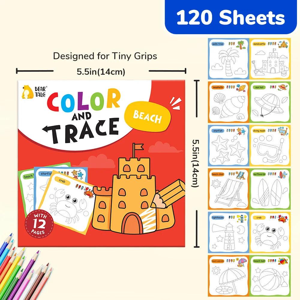 Children Coloring Books | 10 Count | Toylandeu™
